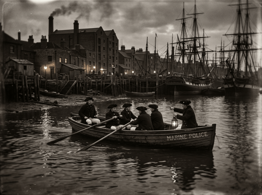 1798 Thames River Police patrol