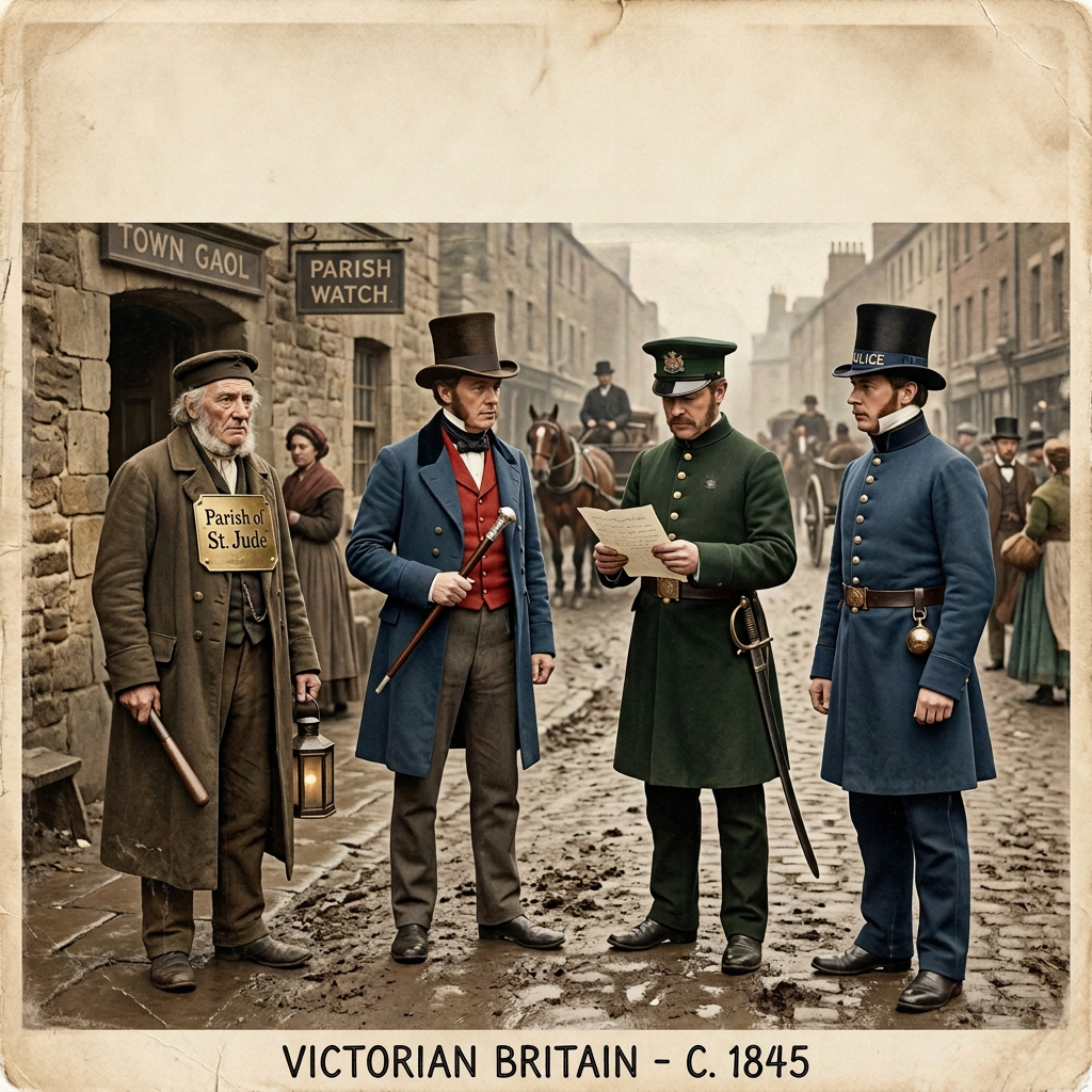 Pre-Metropolitan patchwork policing in Victorian Britain